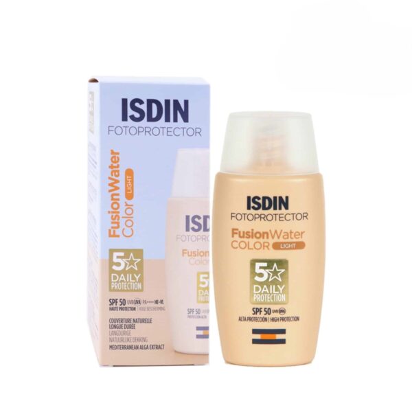 ضد آفتاب فیوژن واتر SPF50 رنگ لایت ایزدین